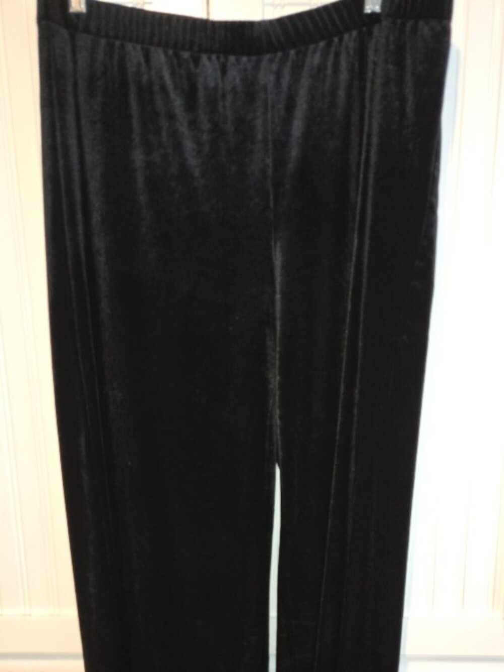 Chico's Black Velvet Palazzo Pant